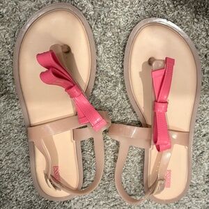 Melissa bow sandals